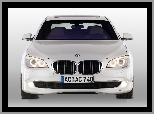 BMW seria 7 F01, Eyes, Białe, Angel